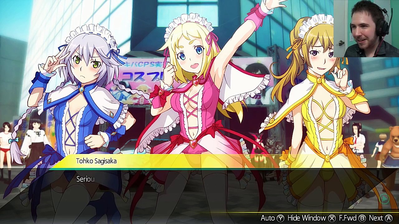 VERY SAUCY COSPLAY AND CROSSDRESSING - Ep 9 - Akiba's Trip Undead and Undressed