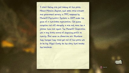 Angela Gamergirl's In-Depth Review of Outlast 🎮