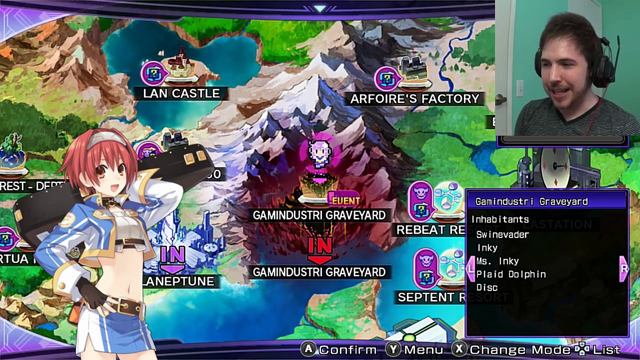 MINA'S VERY SUGGESTIVE MOANS - Ep 21 - Hyperdimension Neptunia Re;Birth2