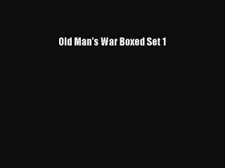 [PDF Download] Old Man's War Boxed Set 1 [Download] Online