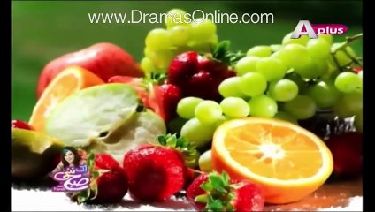Ek Nae Subh With Farah-20th January 2016-Part 1-Benefits Of Fruits For Health And Skin