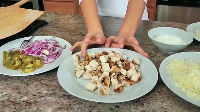 BBQ Chicken Pizza Recipe - Laura Vitale - Laura in the Kitchen Episode 743