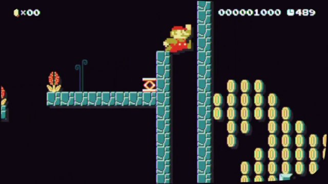 Super Mario Maker - Viewer Levels - Name: Do not get HURT (my first level) - ID: FBD3-0000-0190-D71F