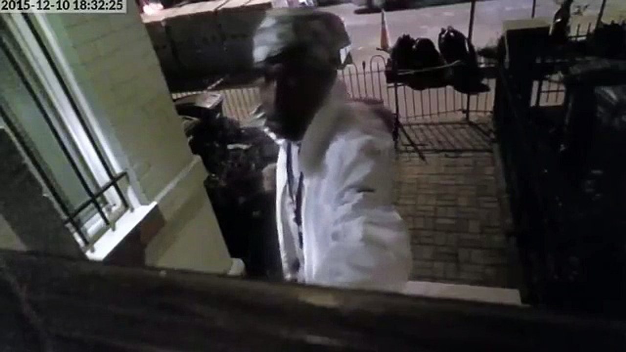 LiveLeak - DC Porch Pirate Spots Camera, Comes Back With Epic Disguise