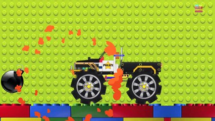 Monster Truck Lego | Lego Game | Funny Kids Video