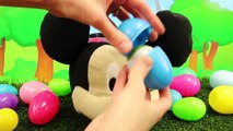 Huge Toy Surprise Kinder Eggs Opening With Mickey Mouse Spiderman Barbie Hello Kitty Doc M