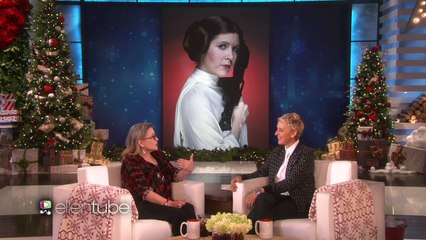 Carrie Fisher and Ellen Sell Star Wars Tickets