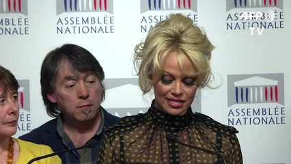 Pamela Anderson urges French legislators to ban foie gras