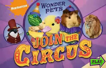 New Games 4 Kids Wonder Pets Join the Circus