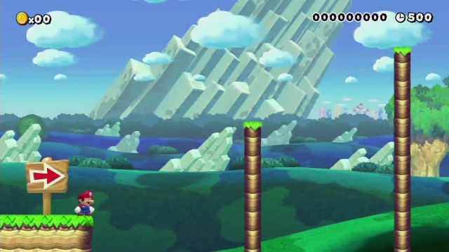 Super Mario Maker - Viewer Levels - Name: small platform scramble #1 - ID: 4BA0-0000-0196-7A4E