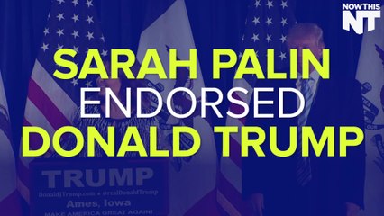 Sarah Palin Epically Endorses Donald Trump In Rambling Speech
