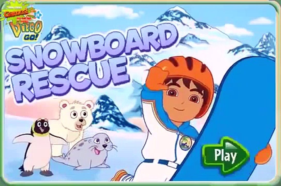 Dora l'Exploratrice en Francais dessins animés Episodes complet   Diego Snowboard Rescue 8afEr G5Kho  AWESOMENESS VIDEOS