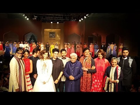 Amitabh & Abhishek,Sonam, Farhan Akhtar,Sonakshi Sinha On Ramp For 5th Annual