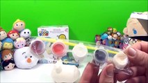 Verf Je Eigen Disney Tsum Tsums! Minnie Mouse Toy DIY Verf Ambachtelijke Video van Stop Motion ツムツム