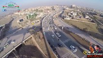 HDعظیم اشان باب پشاور فلائی اوور کے آج کے زبردست فضائی مناظر