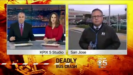 2 Dead In Bus Crash On Highway 101 In South San Jose