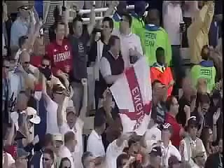 Freddie Flintoff Greatest Over Ever .Rare cricket video