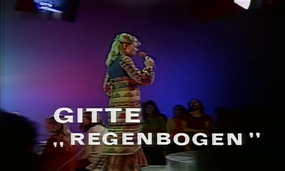 Gitte - Regenbogen 1971