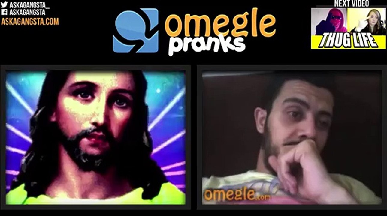 JESUS PRANK OMEGLE (Trolling Pranks Omegle) (FULL HD)