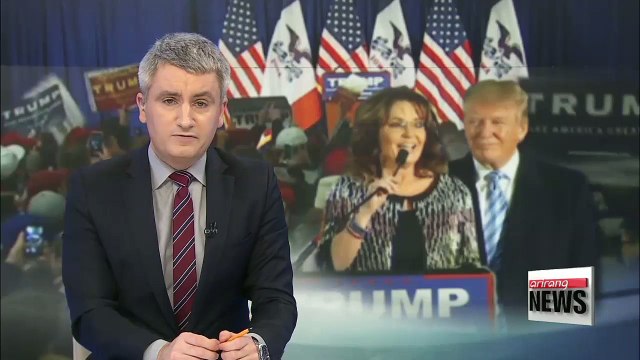 Sarah Palin endorses Donald Trump at Iowa rally