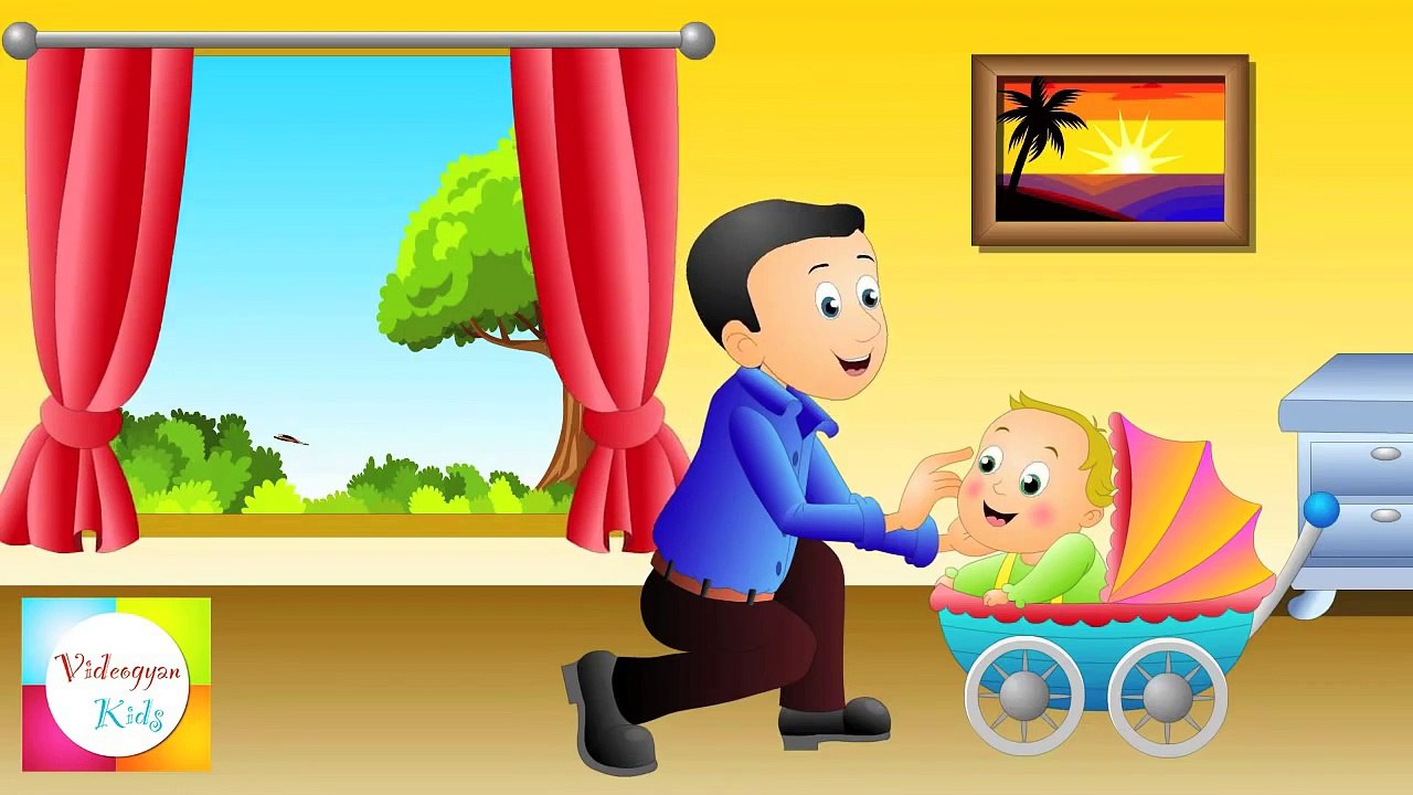 Hush Little Baby Dont Say a Word Nursery Rhyme - Cartoon Animation Songs For Children