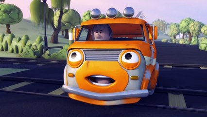 Олли Веселый грузовичок - Мультик про машинки - История с поездом - Серия 60 (Full HD)