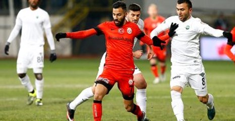 Galatasaray Akhisar Belediyespor'la 1-1 Berabere Kaldı