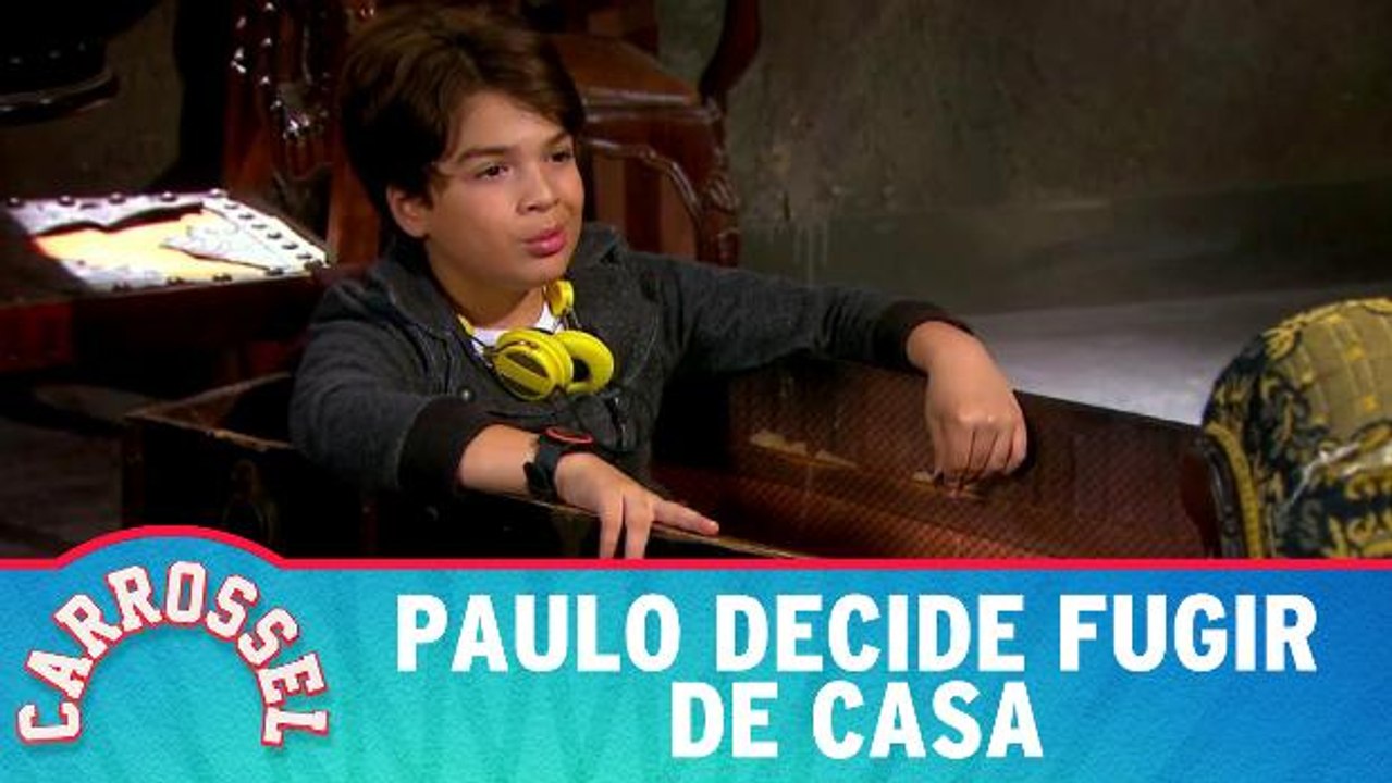 Paulo decide fugir de casa