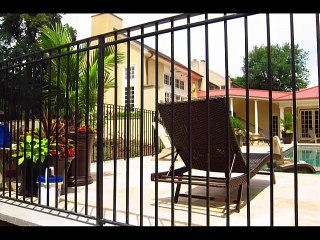 Custom Wrought Iron Pool Fencing