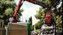 Disposal of a car-wreck