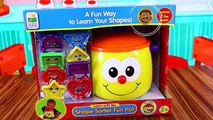 LEARN COLORS & LEARN SHAPES Fun Pot Surprise Toys ❤ Preschool & Toddler Learning Toy   Blind Bags (FULL HD)