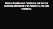 PDF Download Clinical Handbook of Psychiatry and the Law (CLINICAL HANDBOOK OF PSYCHIATRY &