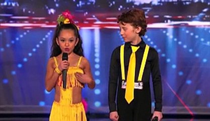 Yasha & Daniela - Amazing and Talented Kid Dancers (America&#39;s Got Talent)\