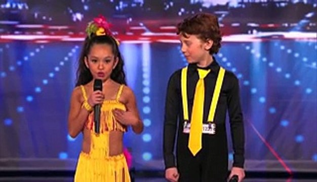 Yasha & Daniela - Amazing and Talented Kid Dancers (America's Got Talent)\