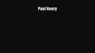 [PDF Download] Paul Henry [PDF] Online
