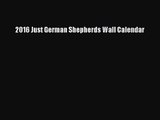 [PDF Download] 2016 Just German Shepherds Wall Calendar [Download] Online