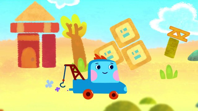 Развивающий мультфильм - Грузовичок Пик - Куда делась речка? (1 серия)