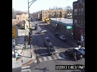 Chicago CCTV Footage (News World)