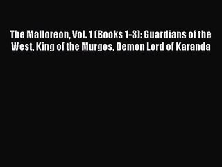 [PDF Download] The Malloreon Vol. 1 (Books 1-3): Guardians of the West King of the Murgos Demon