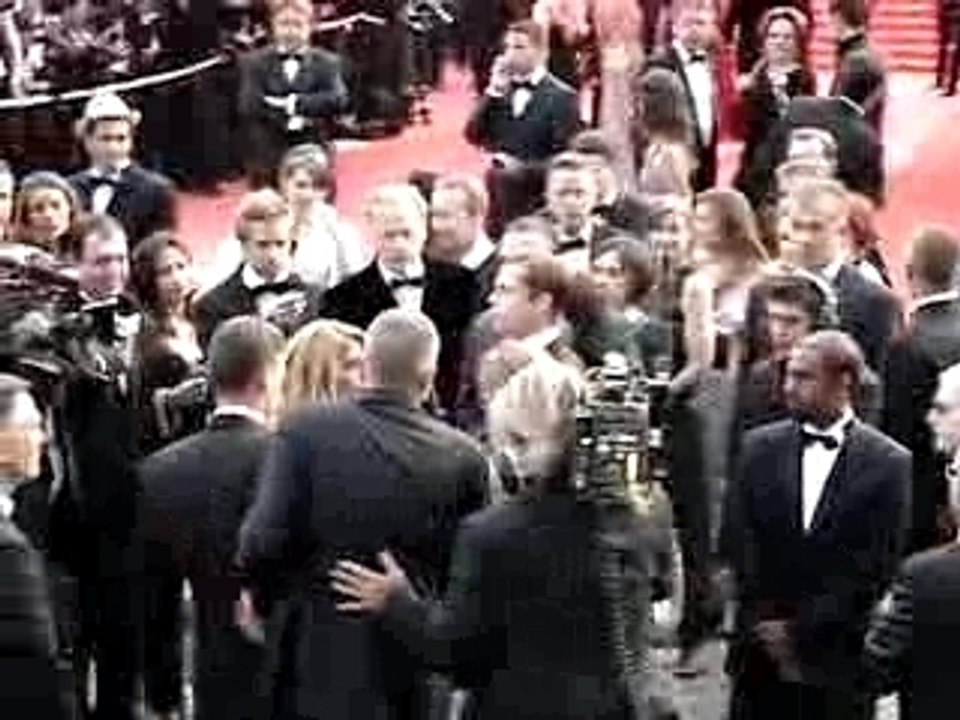 Brad Pitt et angelina  jolie live Cannes