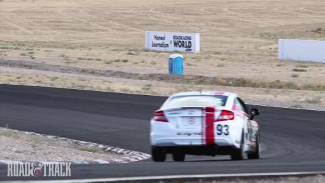 HPD/Compass360 Racing Civic Si World Challenge Race Car