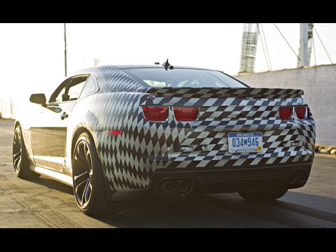 Chevrolet Camaro ZL1 Burnout