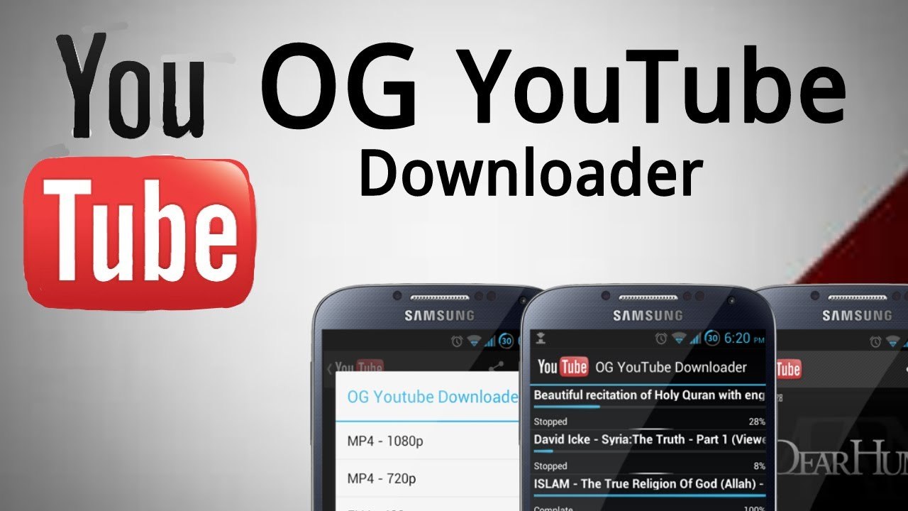 OGYouTube ( Youtube Videos DownloadinG App for AndroiD Mobiles )