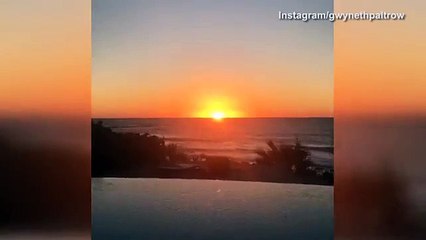 Gwyneth Paltrow shows off the view from her Airbnb in Puerto Vallarta