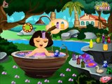 Малышка Хазел Cute Dora Bathing Game New Dora Fun Baby Bathing for Little Girls Малышка Хазел 1