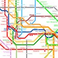 Así es el mapa mundial de metro: 214 ciudades y 12.000 estaciones