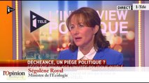 Déchéance de nationalité - Ségolène Royal (PS) : « Nous ne devons pas nous diviser»