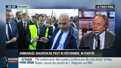 Le parti pris d'Hervé Gattegno: "Emmanuel Macron ne peut ni réformer, ni partir" - 20/01