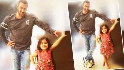 Salman Khan Poses With His CRAZY Kid Fan SUZI