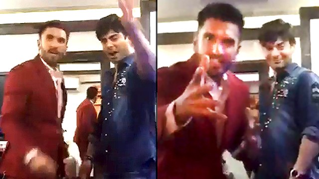 Ranveer Singh's DUBSMASH Of 'Bajirao Mastani' With Fawad Khan